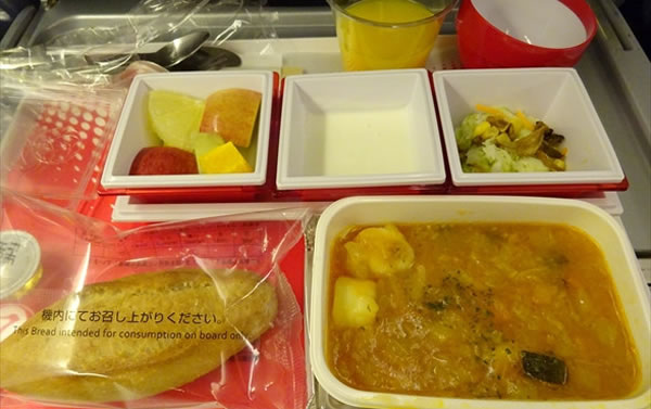 2014年12月 日本航空 / JAL JL33 機内食