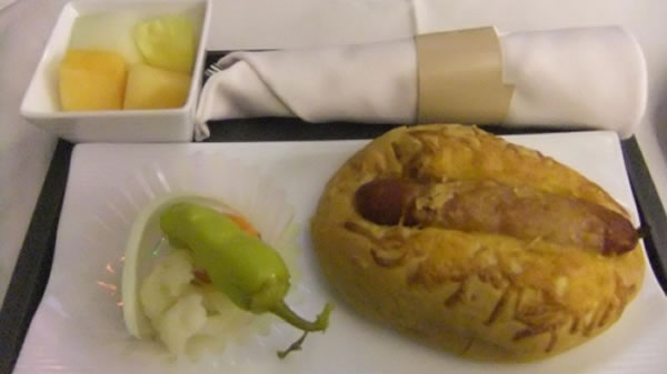 2013年1月 日本航空 / JAL JL89  機内食