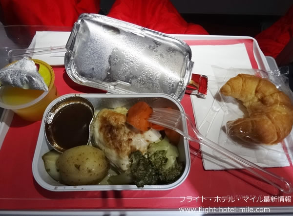 2015年3月 エアアジア エックス / AirAsia X D7523 機内食