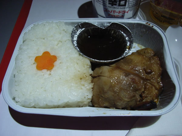 2013年1月 エアアジア エックス / AirAsia X D7523 機内食