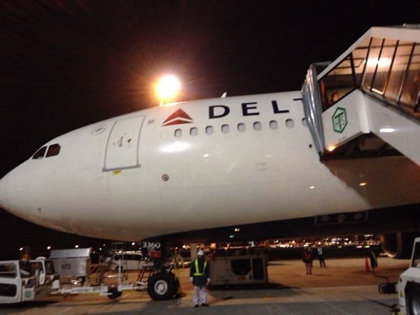2012年1月 デルタ航空 DL636 搭乗記
