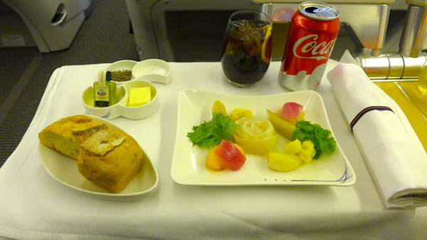 2012年11月 全日空 / ANA NH106 機内食