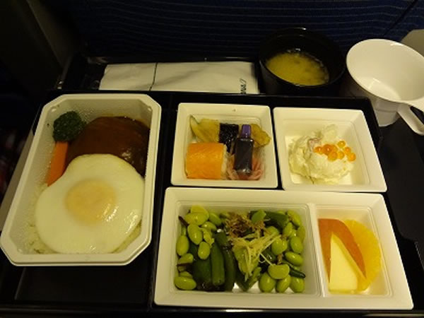 2011年11月 全日空 / ANA NH106 機内食