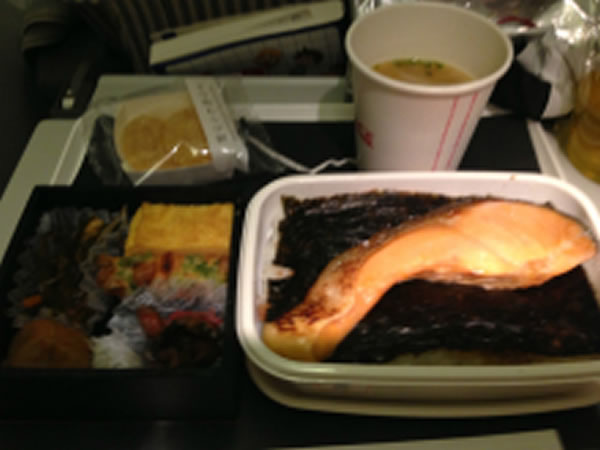 2013年6月 日本航空 / JAL JL33 機内食