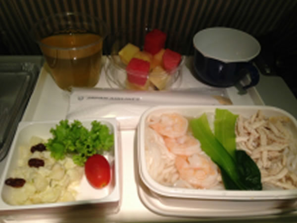 2013年7月 日本航空 / JAL JL34 機内食