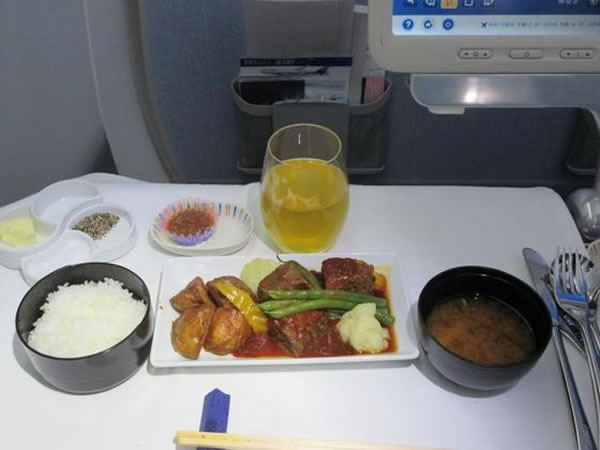 2015年1月 全日空 / ANA NH847 機内食