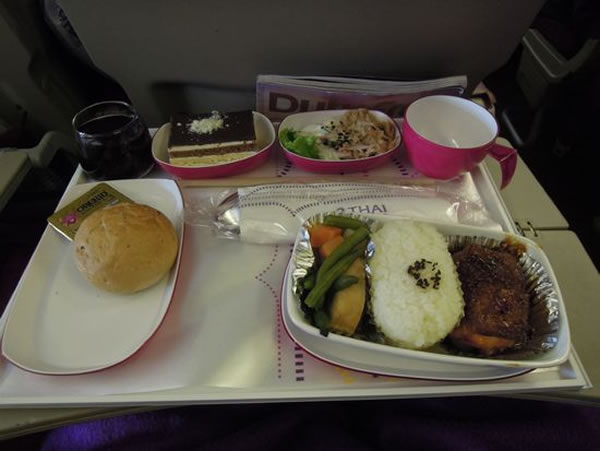 2012年6月 タイ国際航空 TG660 機内食