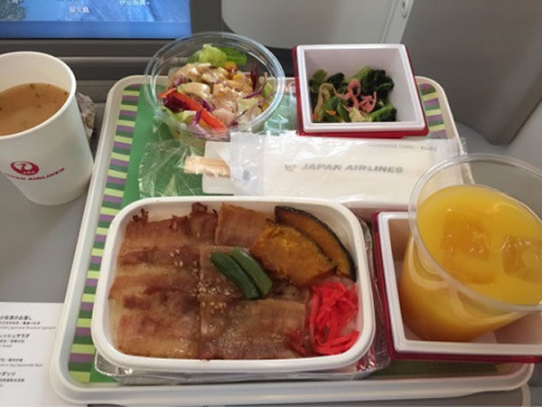 2016年6月 日本航空 / JAL JL21 機内食