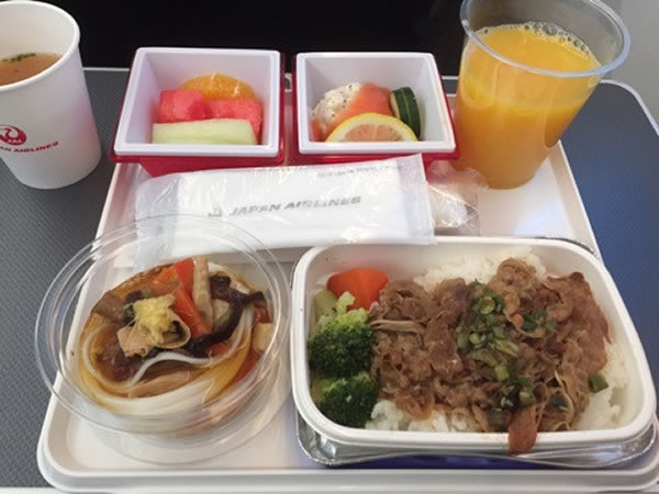 2016年6月 日本航空 / JAL JL22 機内食