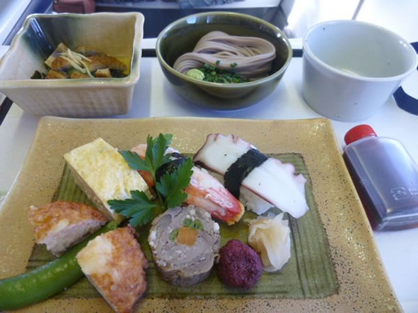 2014年7月 ルフトハンザドイツ航空 LH716 機内食