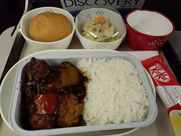 2013年10月 キャセイパシフィック航空 CX543 機内食