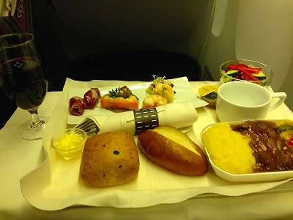 2015年2月 日本航空 / JAL JL26 機内食