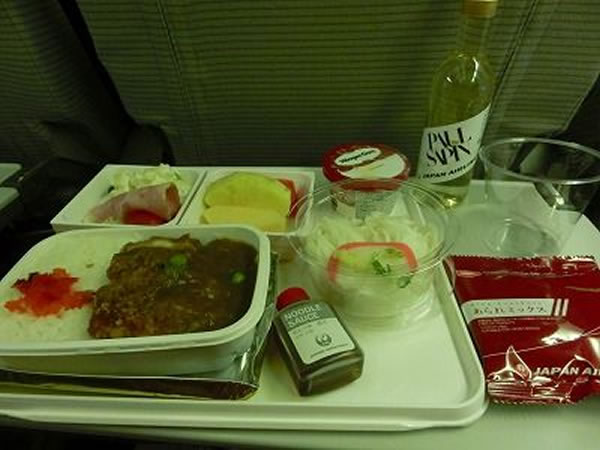 2014年12月 日本航空 / JAL JL26 機内食