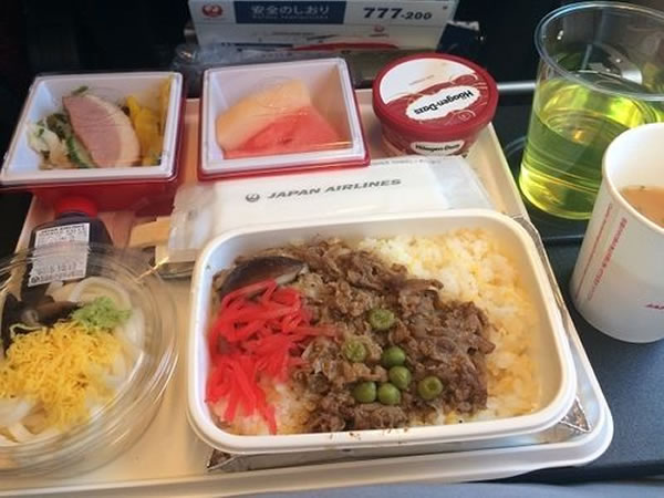 2016年8月 日本航空 / JAL JL26 機内食