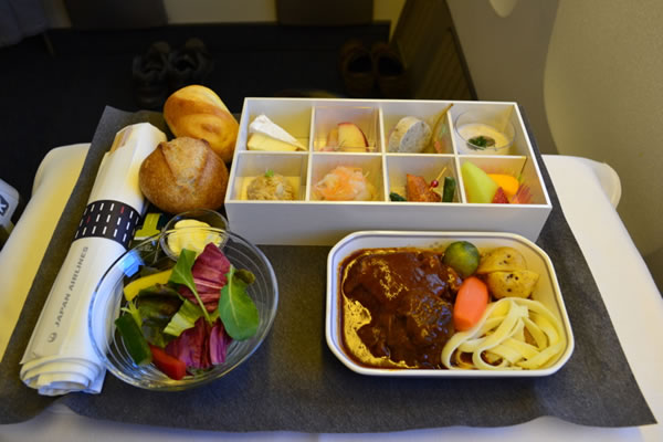 2015年2月 日本航空 / JAL JL29 機内食