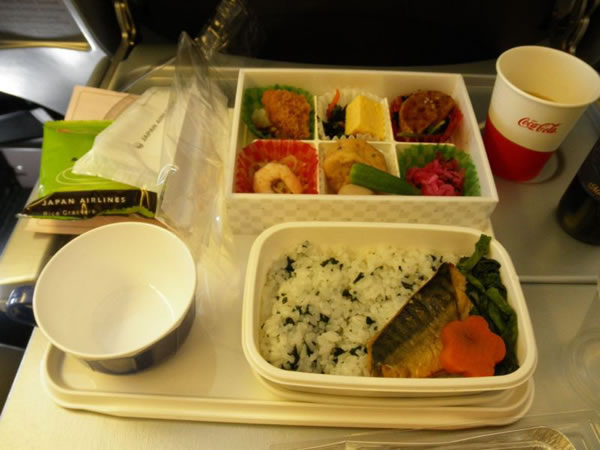 2012年8月 日本航空 / JAL JL29 機内食