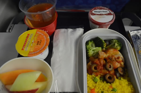2015年6月 香港ドラゴン航空 KA397 機内食