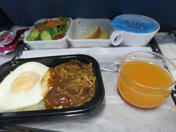 2015年4月 ハワイアン航空 HA458 機内食