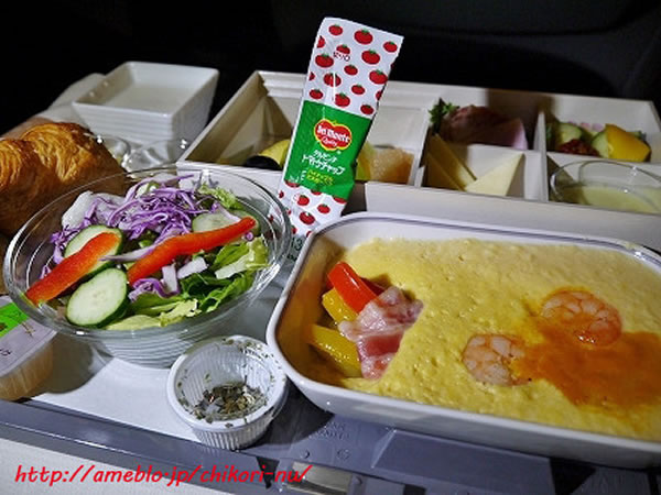 2013年6月 日本航空 / JAL JL80  機内食