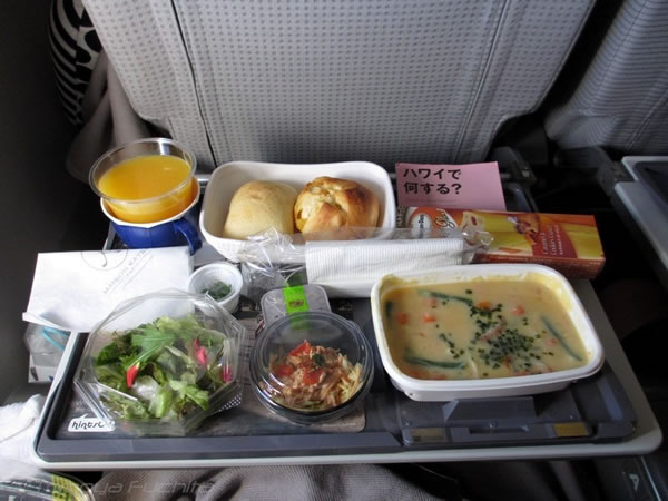 2012年9月 日本航空 / JAL JL80  機内食