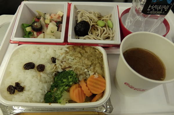 2016年1月 日本航空 / JAL JL89  機内食