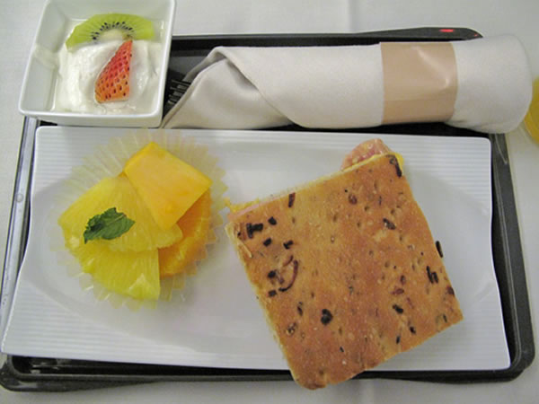 2012年5月 日本航空 / JAL JL89  機内食