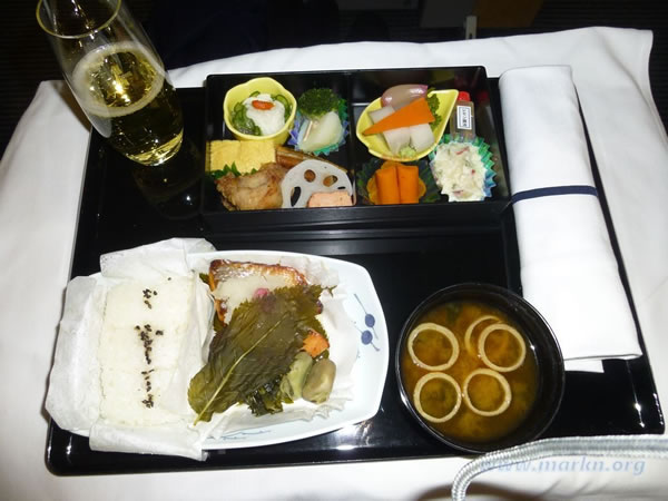 2015年3月 全日空 / ANA NH186 機内食