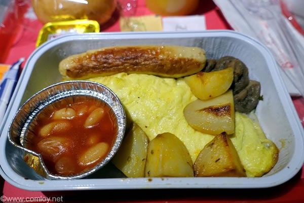 2015年10月 エアアジア エックス / AirAsia X D7523 機内食