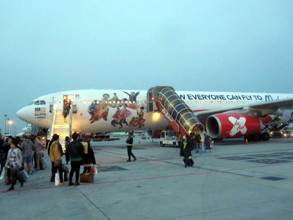 2014年1月 エアアジア エックス / AirAsia X D7523 機内食