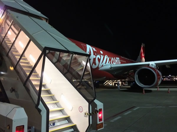 2014年2月 エアアジア エックス / AirAsia X D7523 機内食