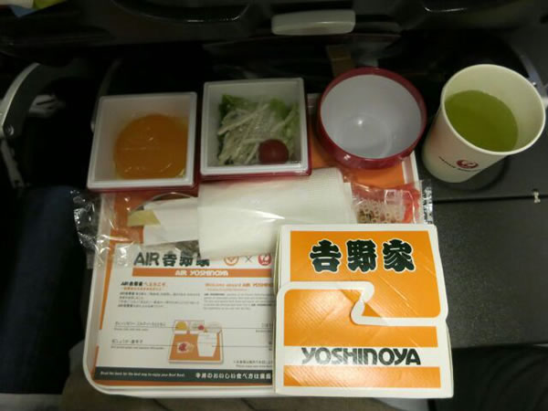 2014年9月 日本航空 / JAL JL43 機内食