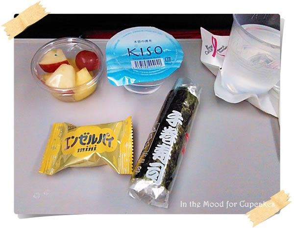 2013年11月 デルタ航空 DL636 機内食