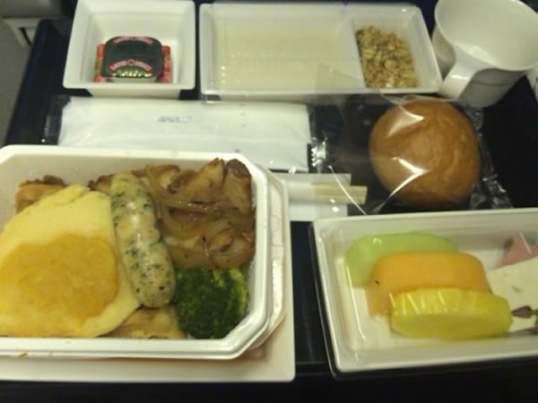 2015年2月 全日空 / ANA NH105 機内食