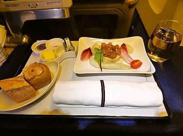 2011年10月 全日空 / ANA NH106 機内食