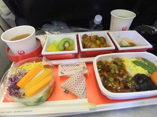 2015年2月 日本航空 / JAL JL45 機内食