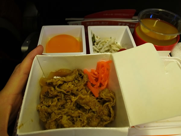 2014年9月 日本航空 / JAL JL45 機内食
