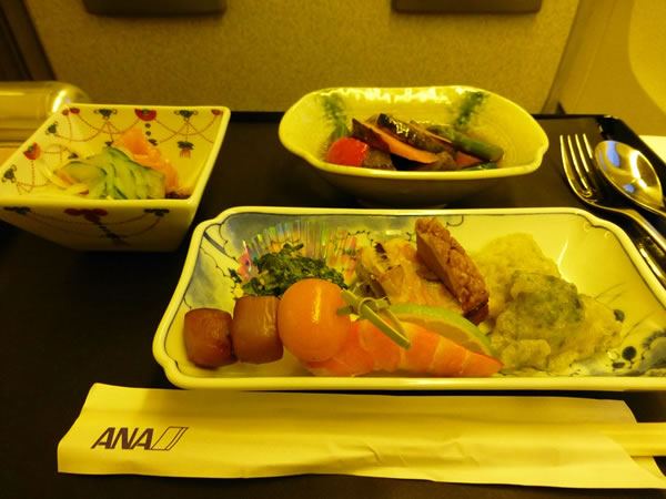 2014年8月 全日空 / ANA NH216 機内食