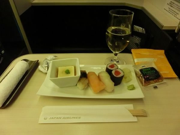 2015年9月 日本航空 / JAL JL1 機内食
