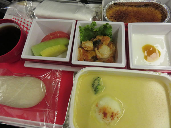 2015年8月 日本航空 / JAL JL2 機内食