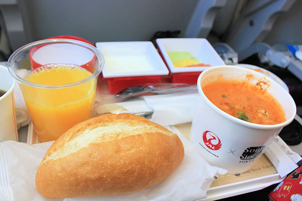 2013年12月 日本航空 / JAL JL2 機内食