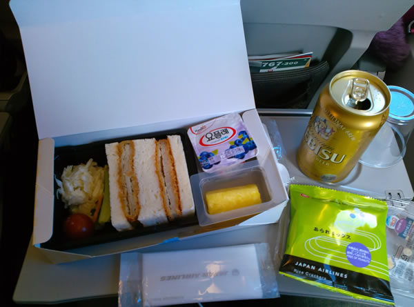 2014年12月 日本航空 / JAL JL90 機内食