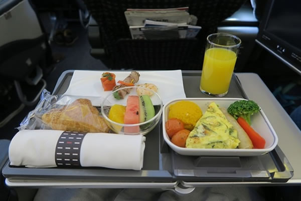 2015年2月 日本航空 / JAL JL90 機内食