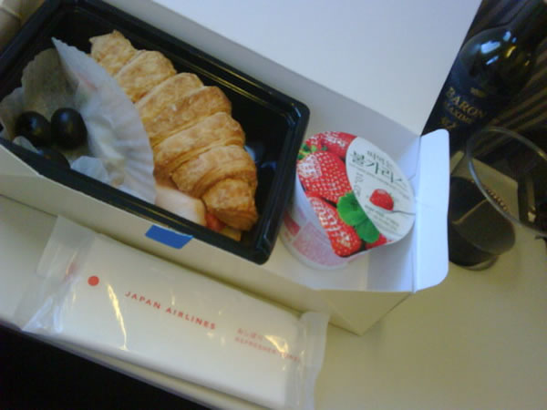 2011年9月 日本航空 / JAL JL90 機内食