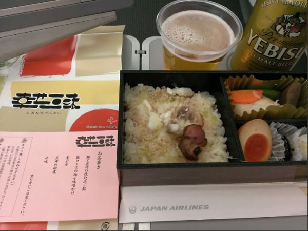 2015年6月 日本航空 / JAL JL91 機内食