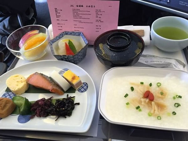 2015年2月 日本航空 / JAL JL91 機内食2