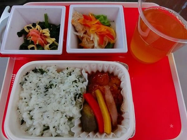 2016年5月 日本航空 / JAL JL92 機内食