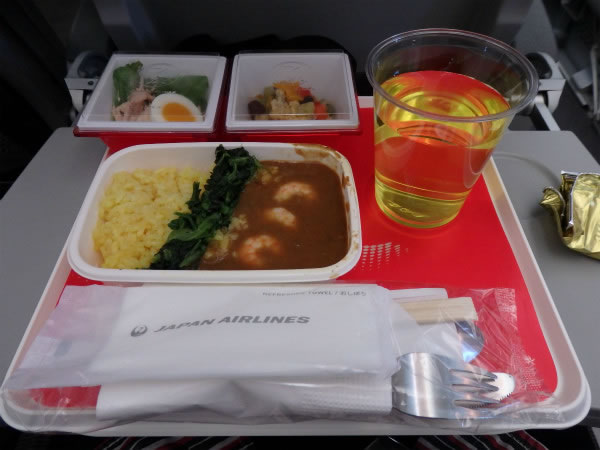 2016年4月 日本航空 / JAL JL93 機内食