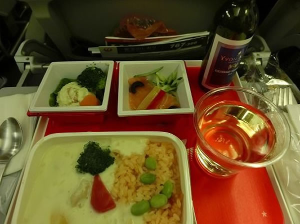 2016年3月 日本航空 / JAL JL95 機内食