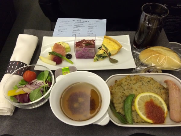 2016年2月 日本航空 / JAL JL95 機内食