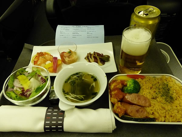 2015年7月 日本航空 / JAL JL95 機内食